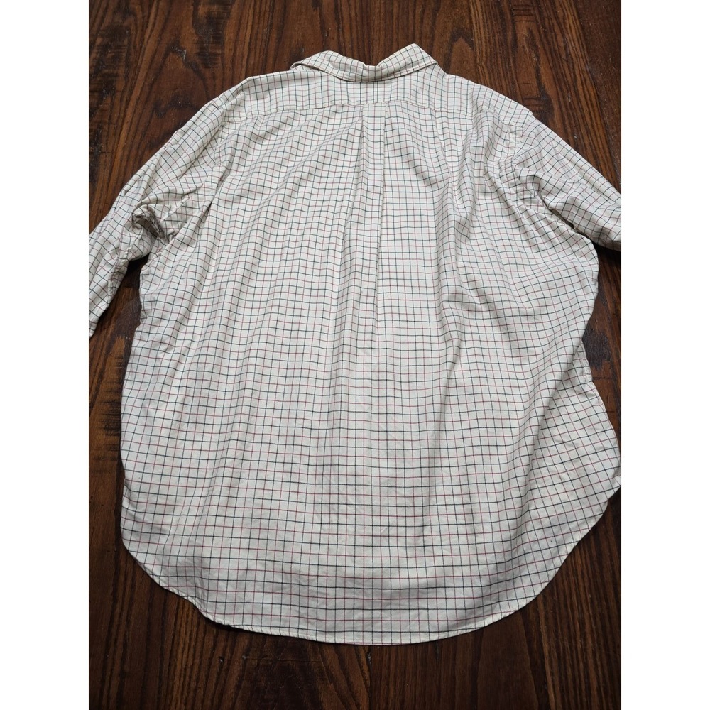 Ralph Lauren Mens XXL Classic Fit Tattersall Check Button Down Shirt - Picture 9 of 10